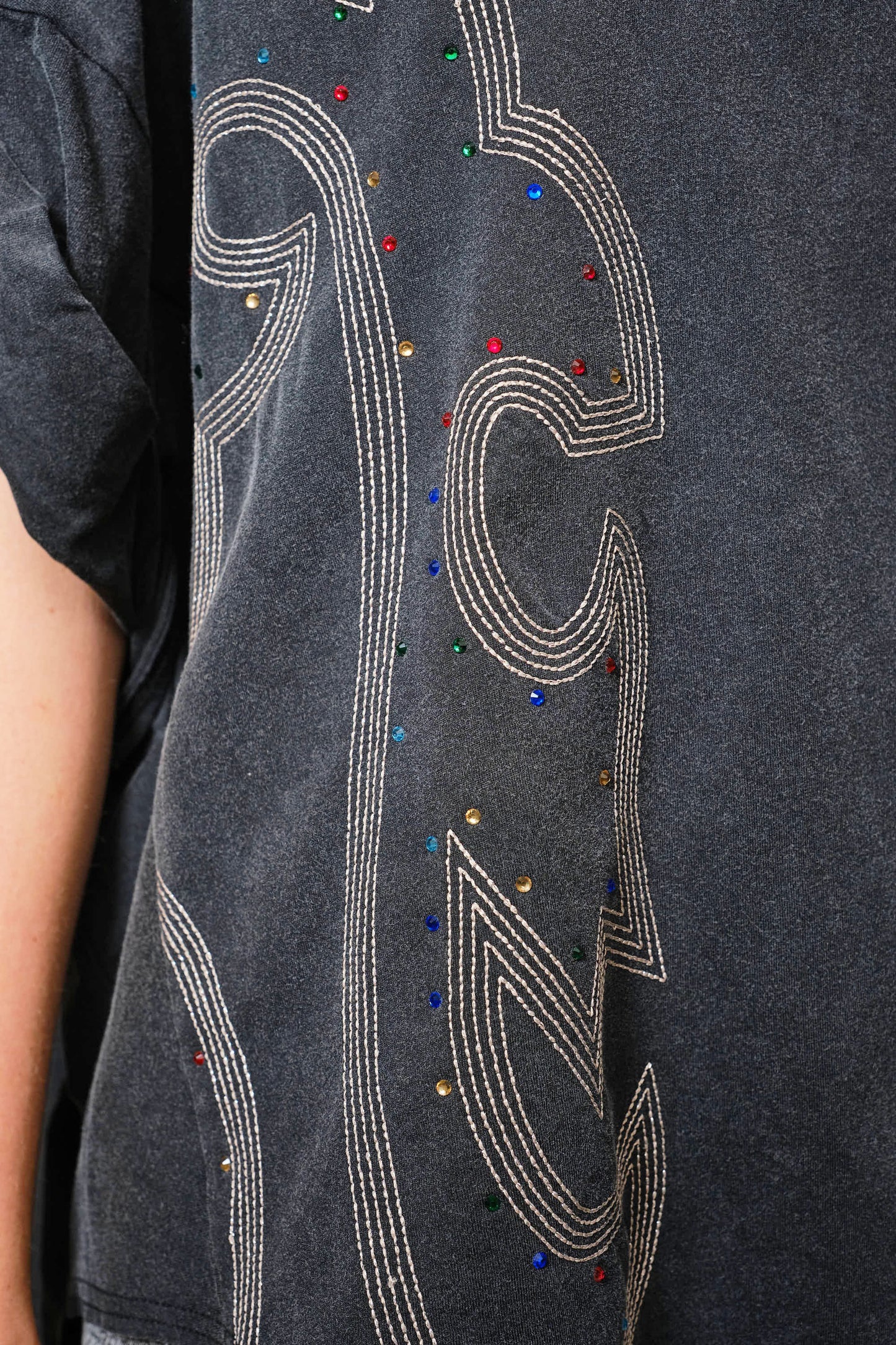 Western Rhinestone Tee