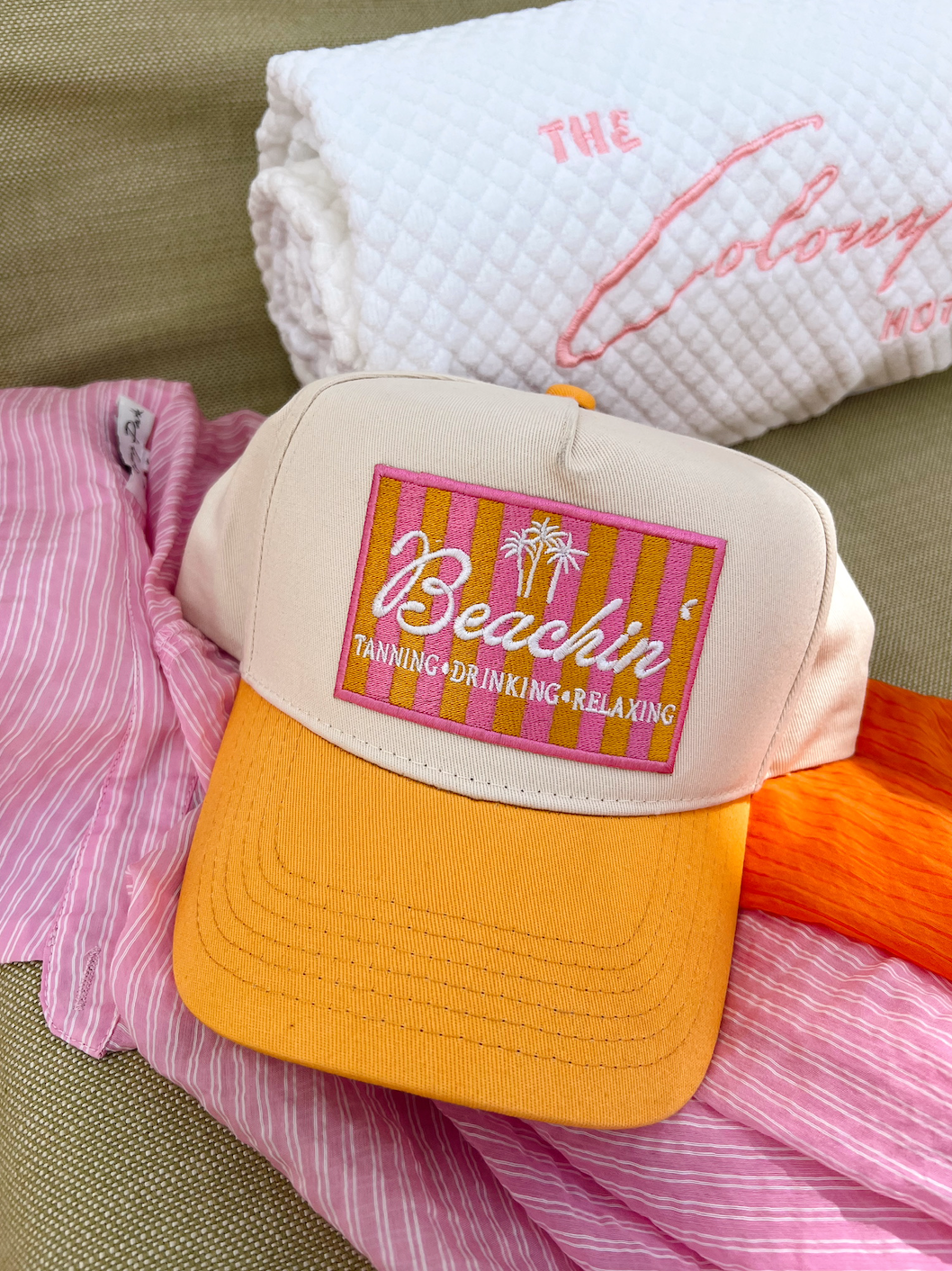 Beachin' Vintage Trucker Hat