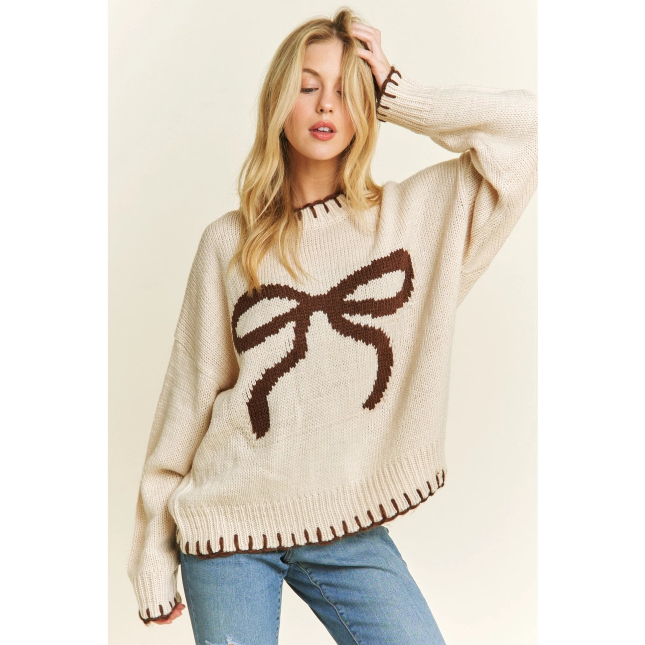 Big Bow Sweater Pullover