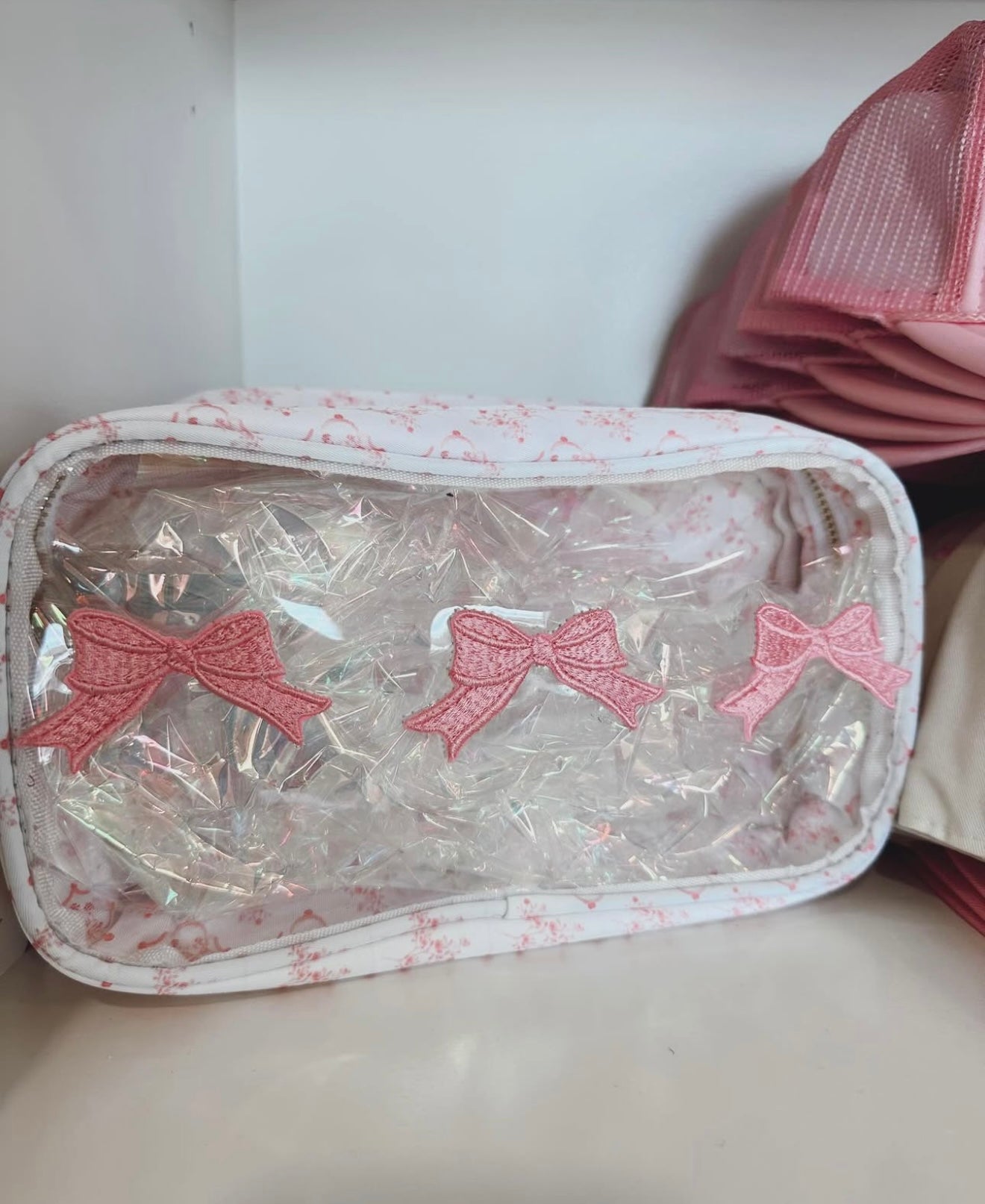 Bow Toile Bag