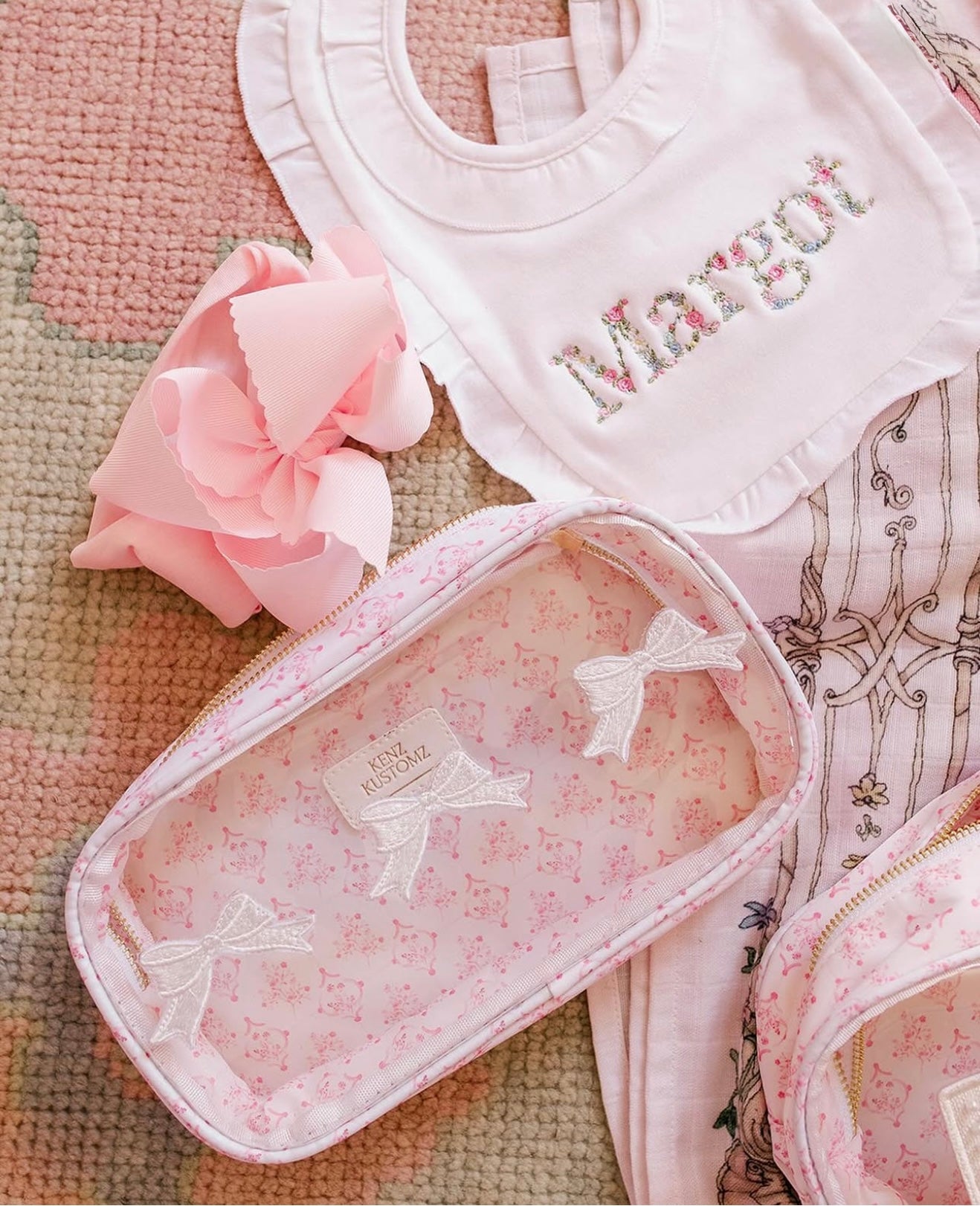 Bow Toile Bag