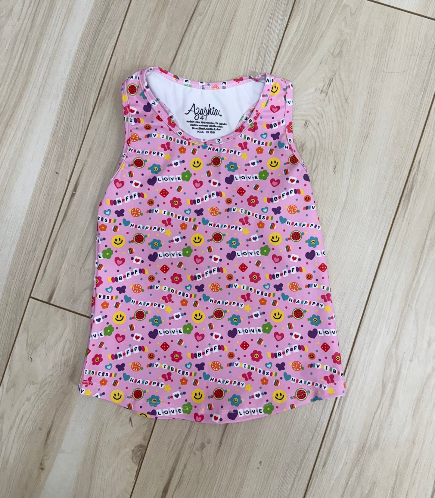 Friendship Bracelet Tank for Girls
