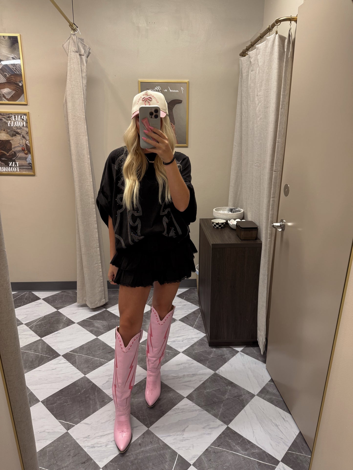 Western Rhinestone Tee