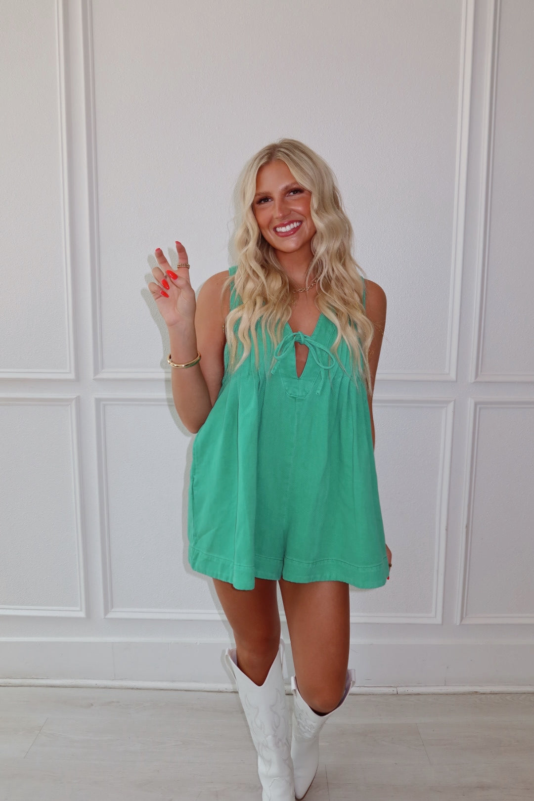 The Kickoff Romper