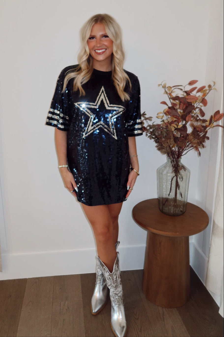 Cowboys Sequin Jersey