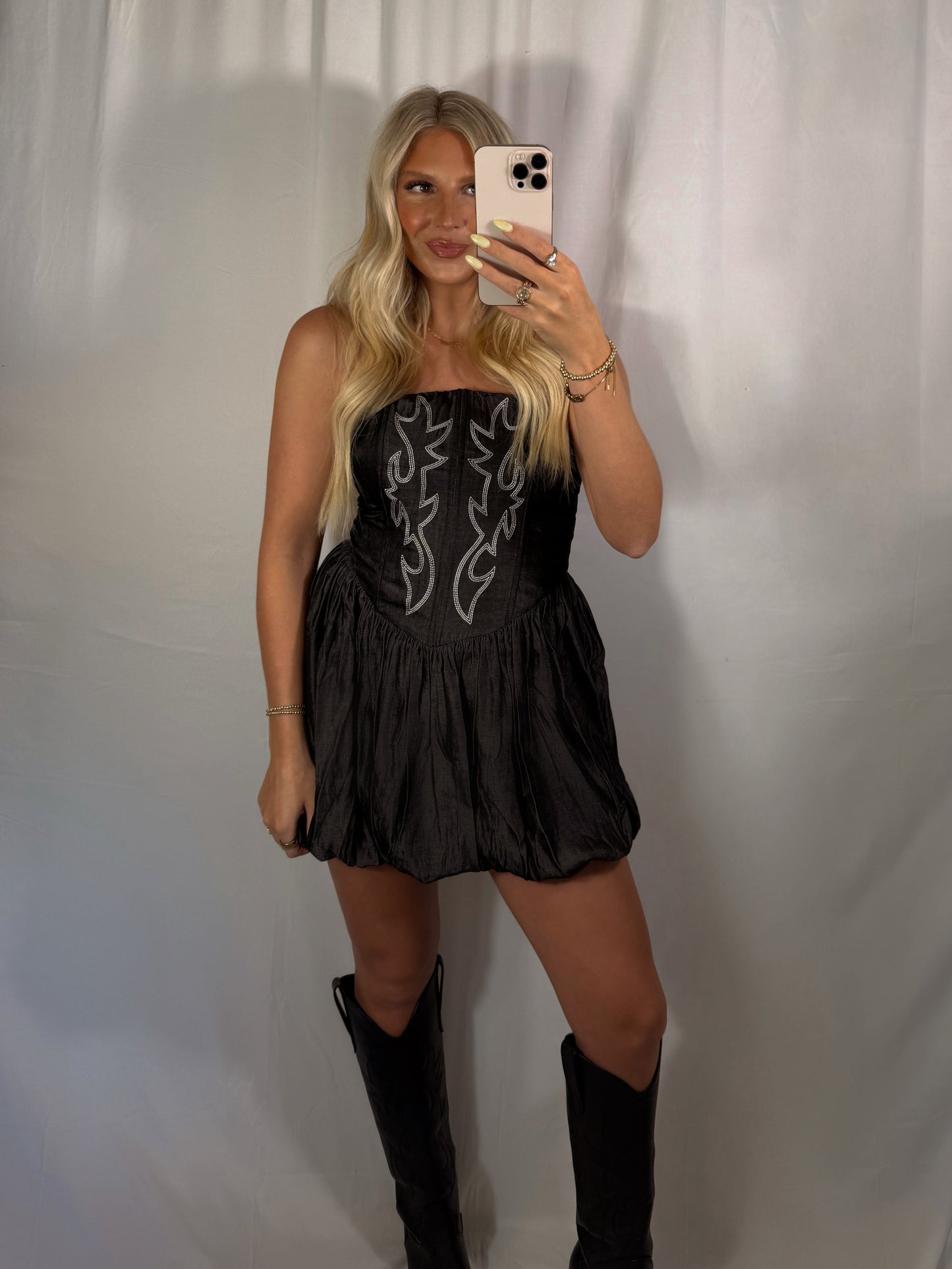 Western Mini Dress