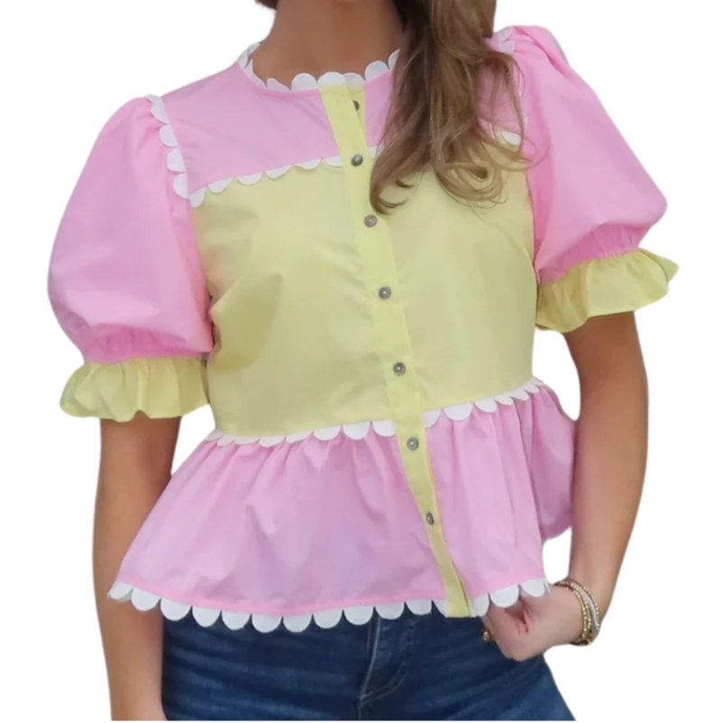 Daisy Bubble Top