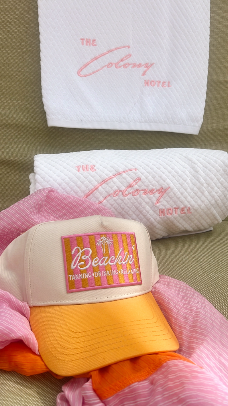 Beachin' Vintage Trucker Hat
