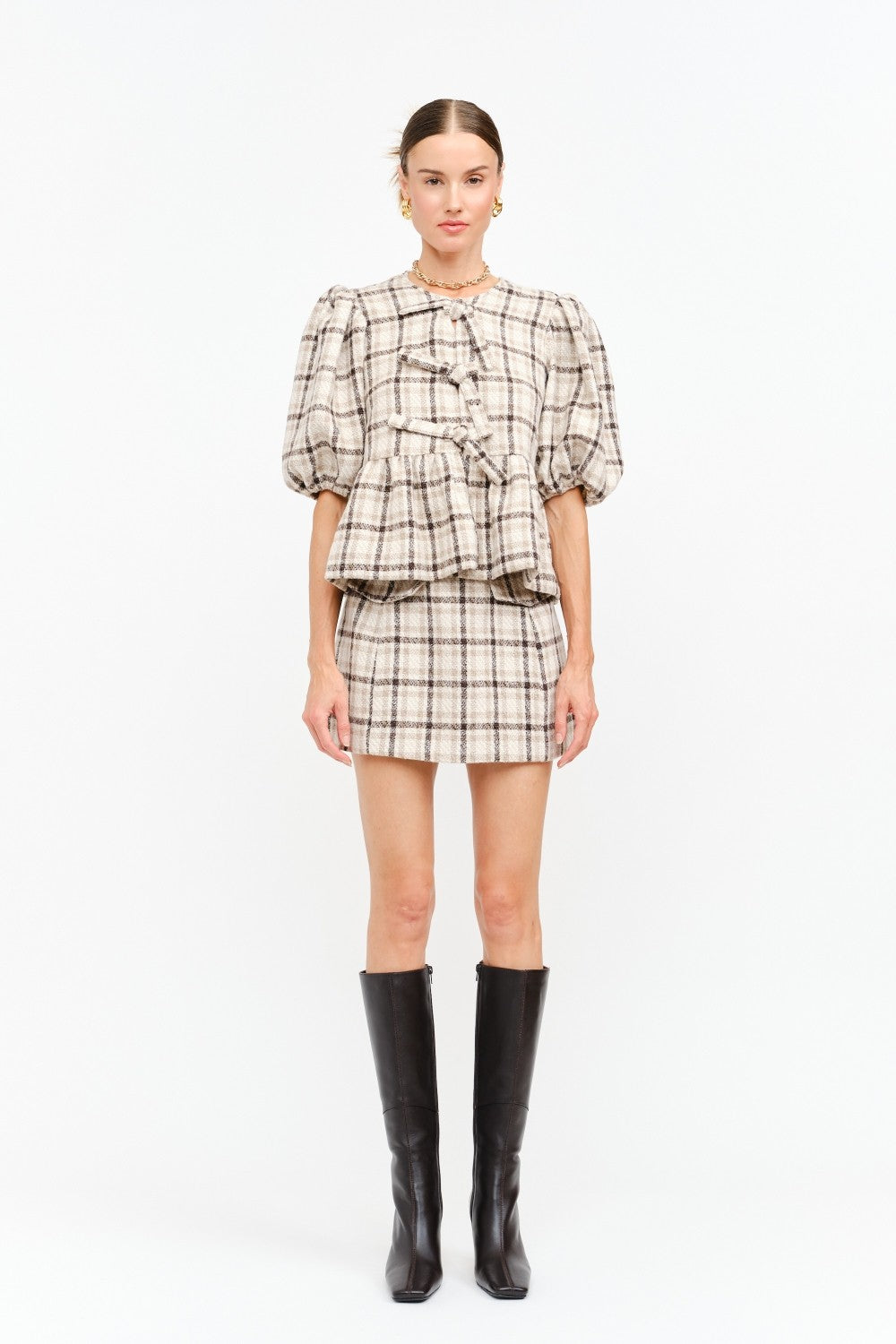 Plaid & Thankful Set