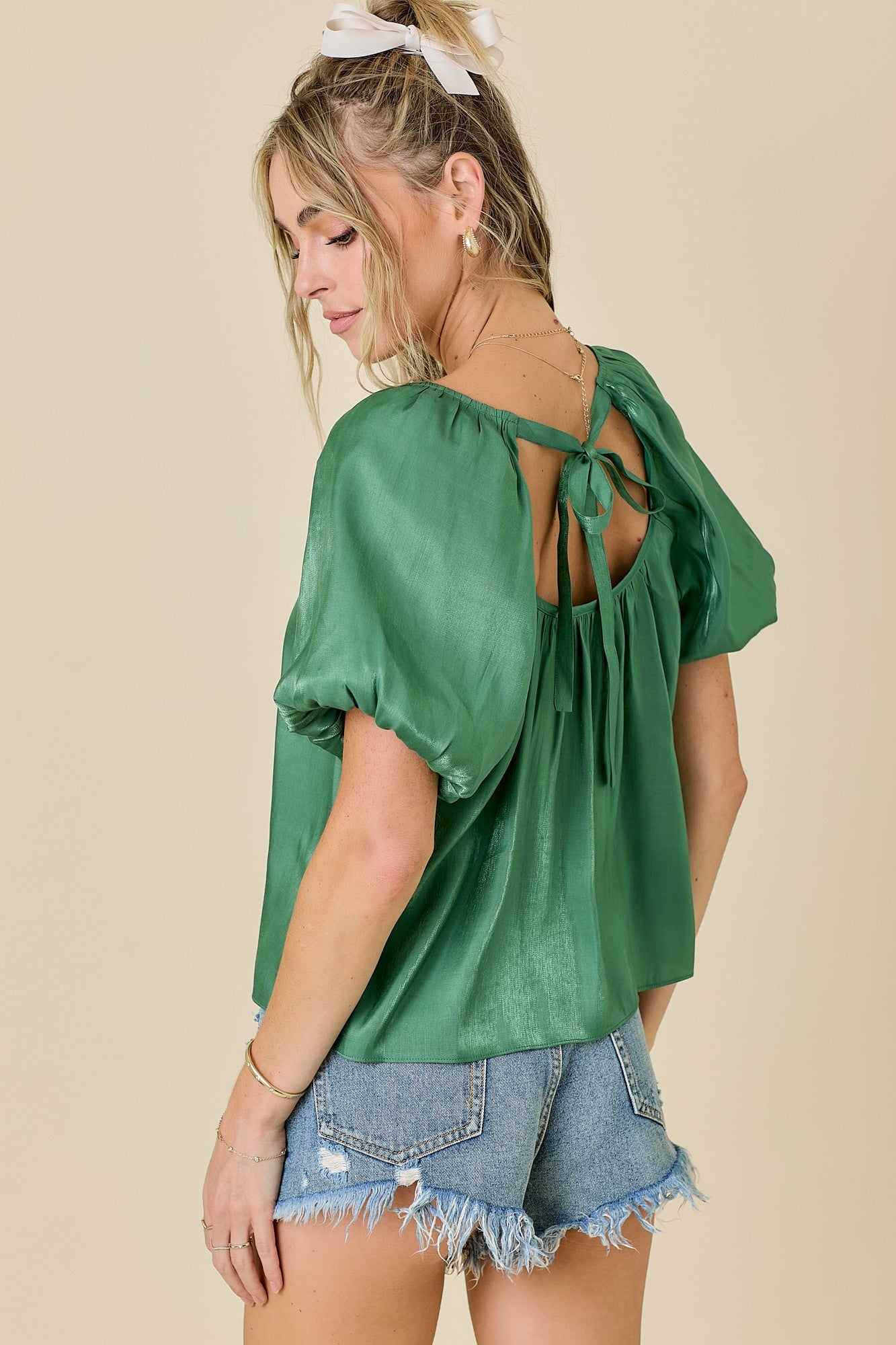 Green Bubble Top