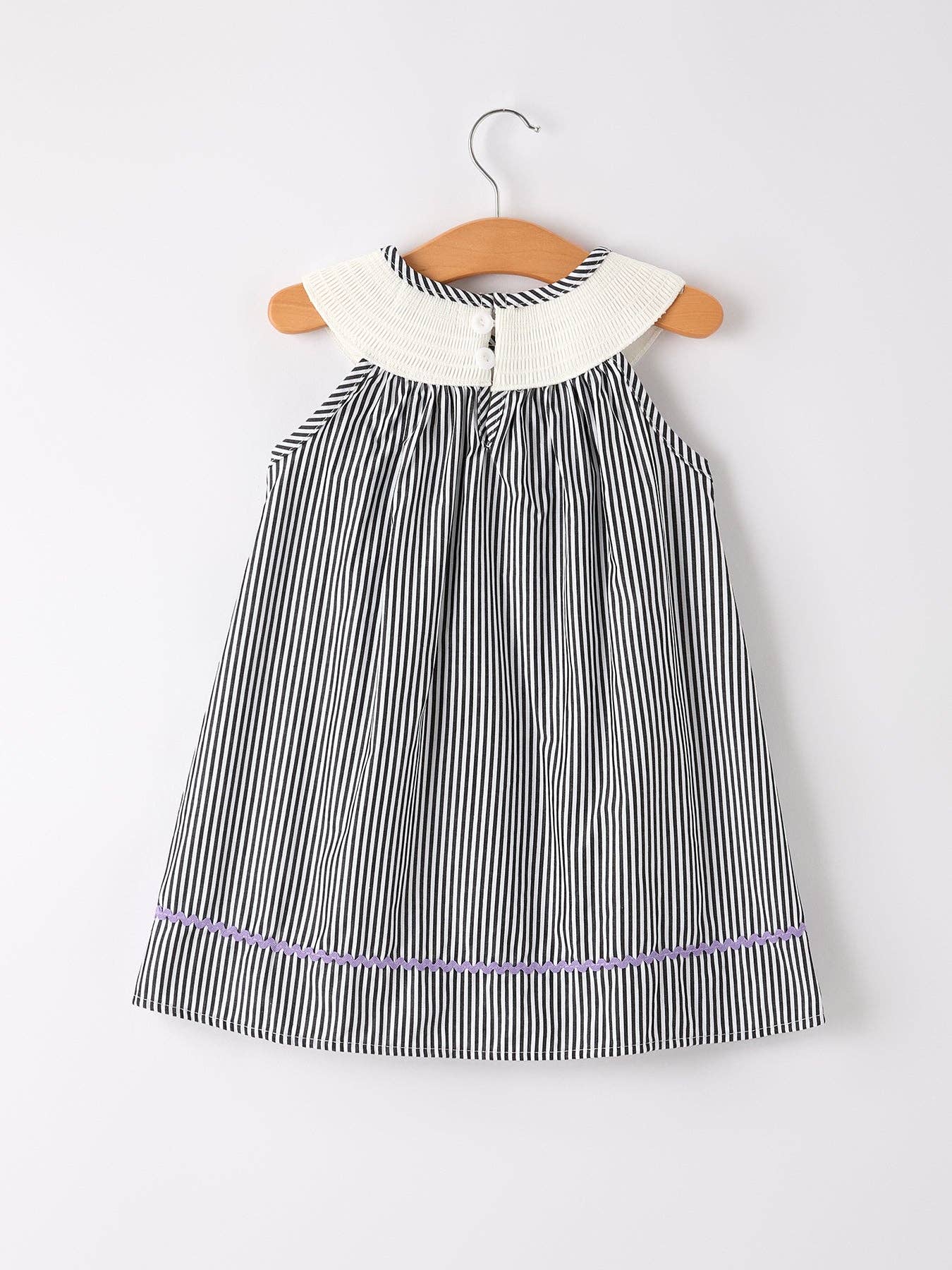 Trick Or Treat Smock Embroidered Girl Dress