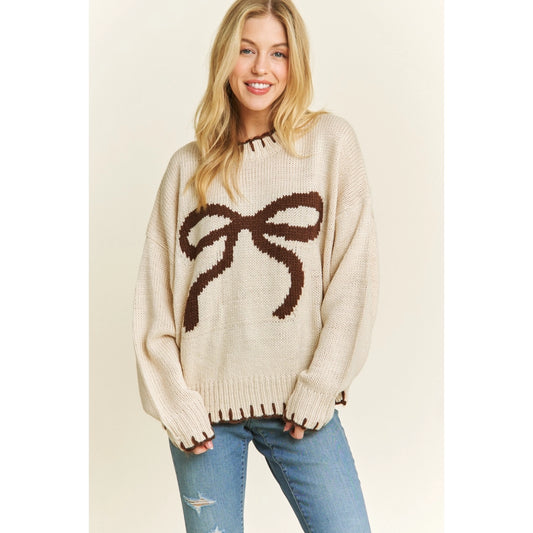 Big Bow Sweater Pullover