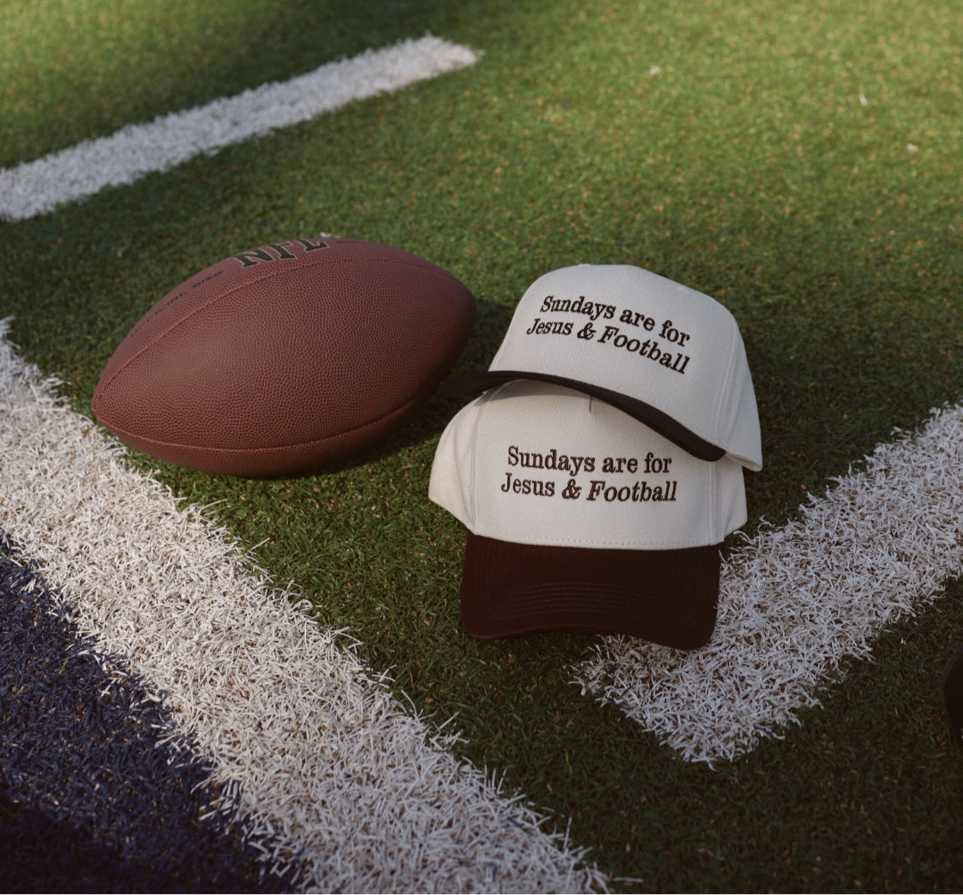 Jesus & Football Hat
