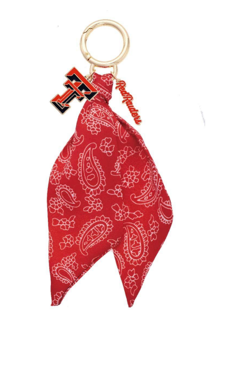 Texas Tech Bandana Bag Charm