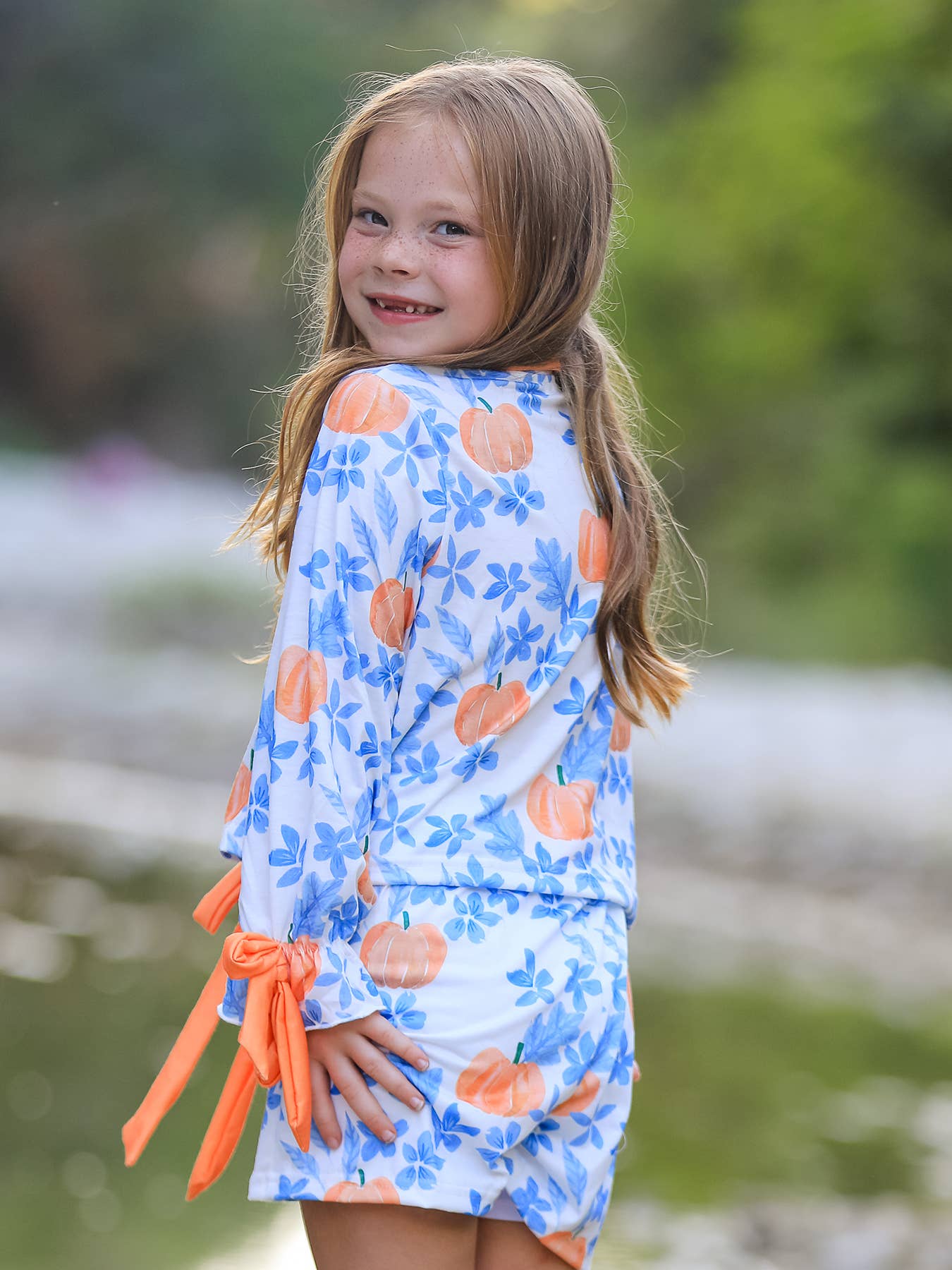 Girls Pumpkin Patch Pjs