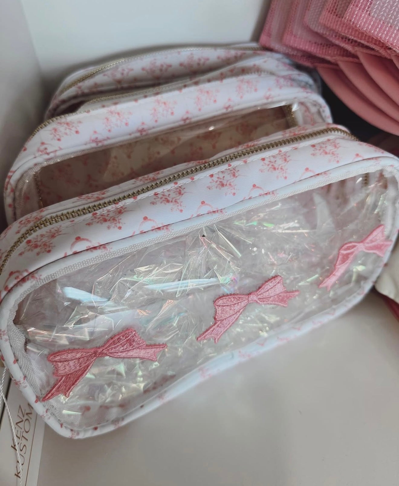 Bow Toile Bag