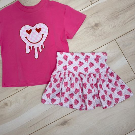 Heart Active Skort for Girls