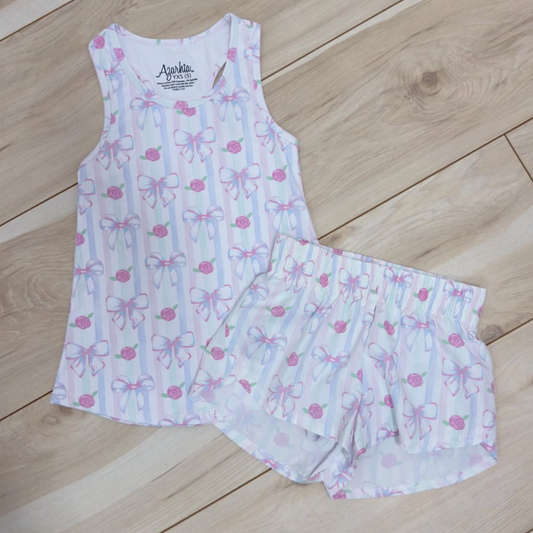 Bow Racer Tank for Girls