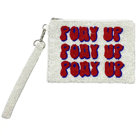 Pony Up Wristlet