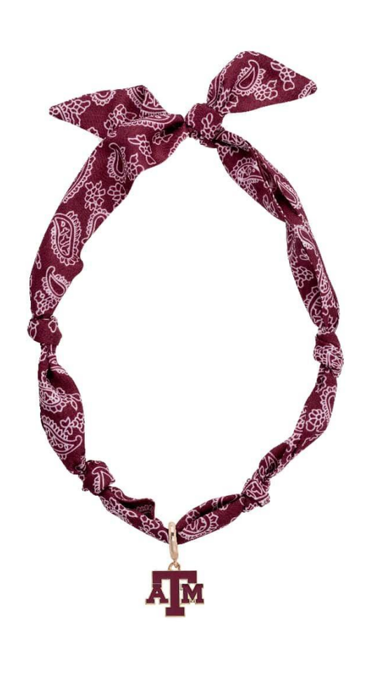 Aggies Scarf Necklace