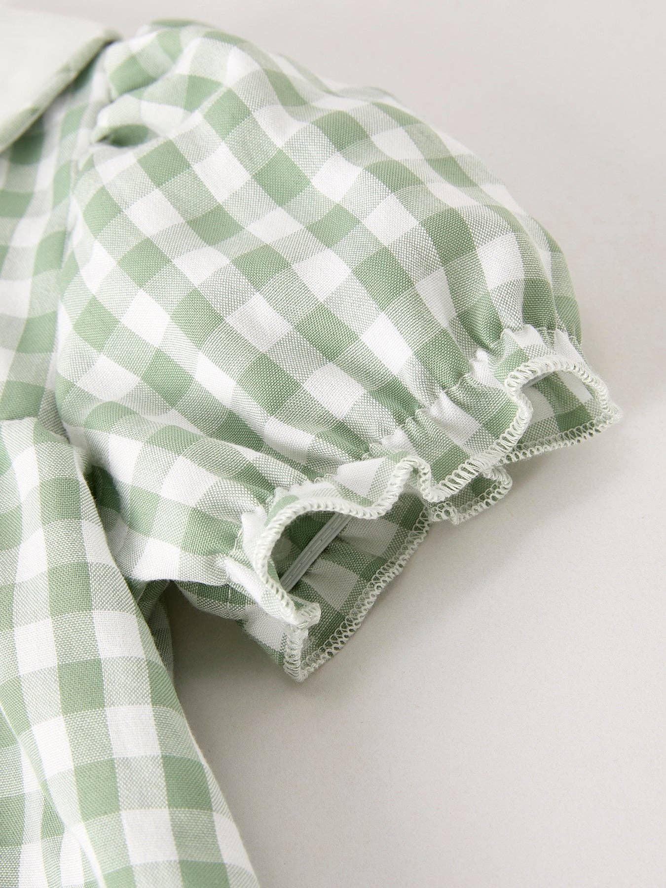 Pumpkin Plaid Girls Dress