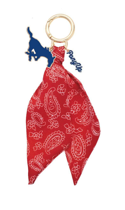 SMU Bandana Bag Charm