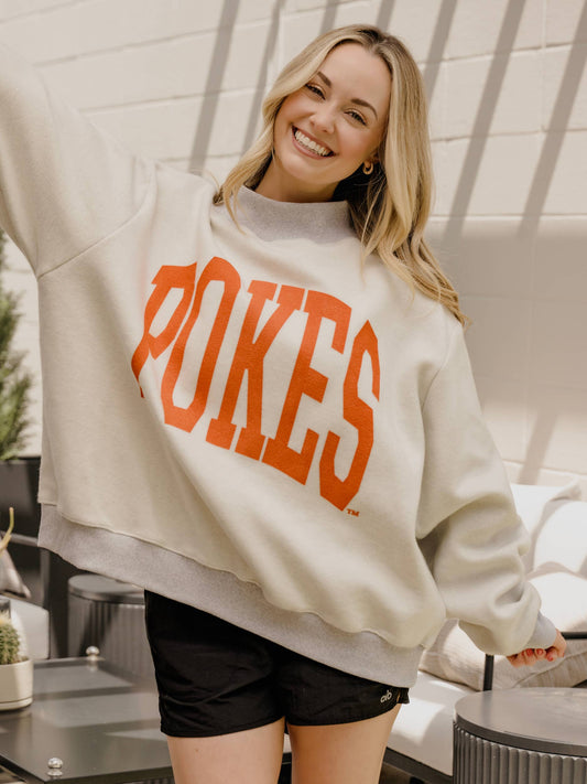 OSU Reversible Mock Neck Sweatshirt