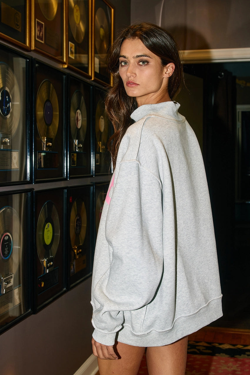 'Pilates & Yoga' Reversible Mockneck